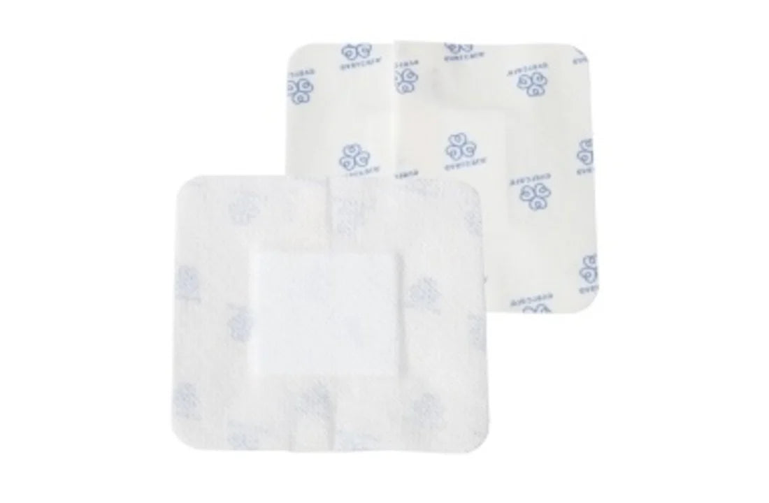 Evercare eilandpleister non woven steriel 10x10cm (50 stuks)