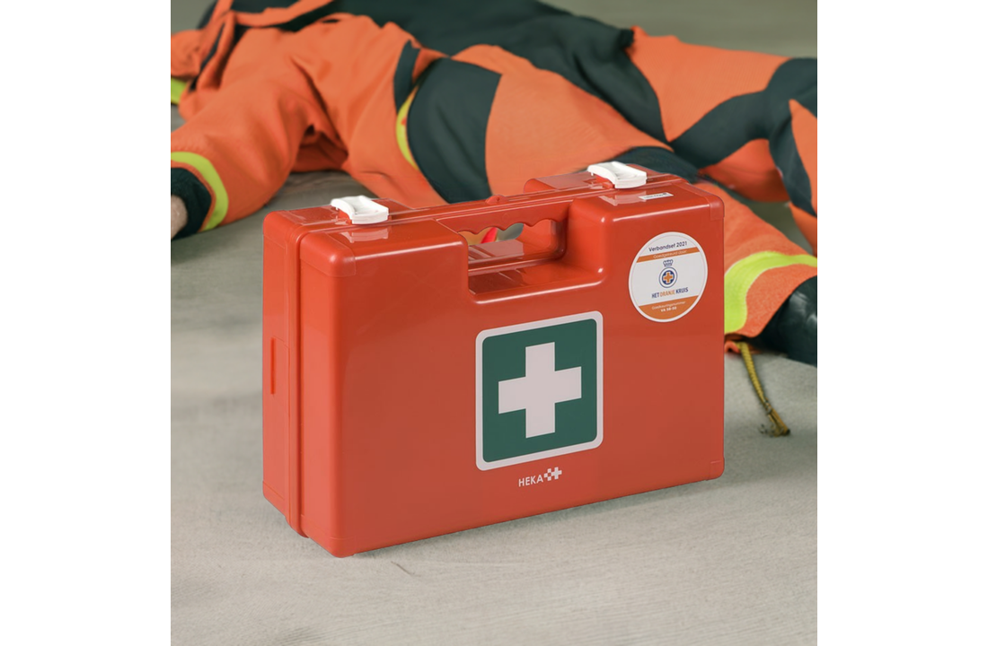 HEKA First Aid Kit Medimulti according to Orange Cross guidelines (2021)
