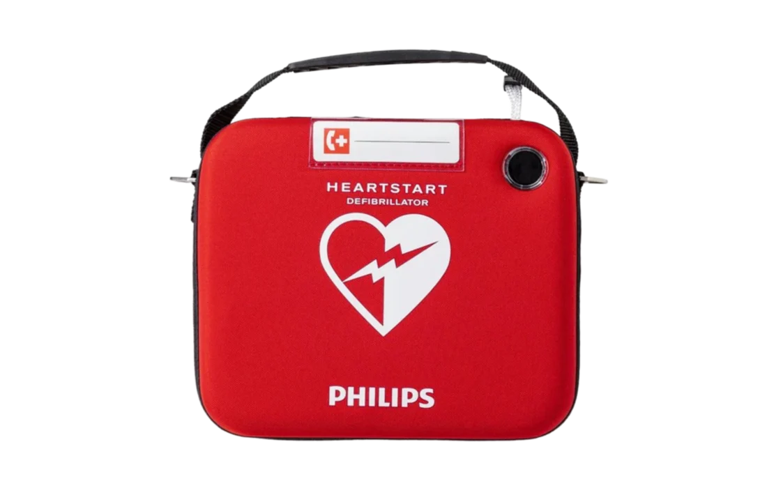 Philips Heartstart HS1 AED + Philips Draagtas