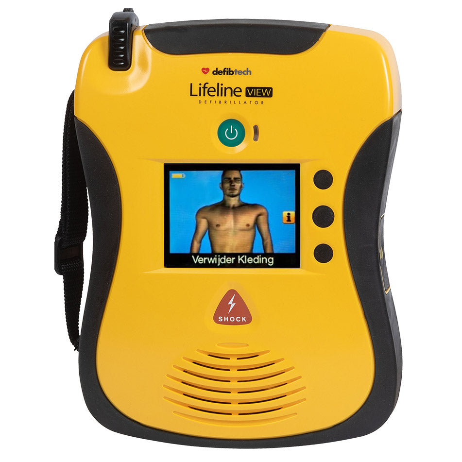 Defibtech Lifeline VIEW AED Halfautomaat met kleurenscherm
