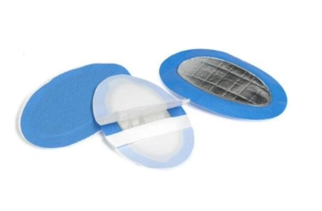 Detectaplast HACCP Premium blauwe hydrogel brandwonden pleister 43x68 mm (10 stuks)