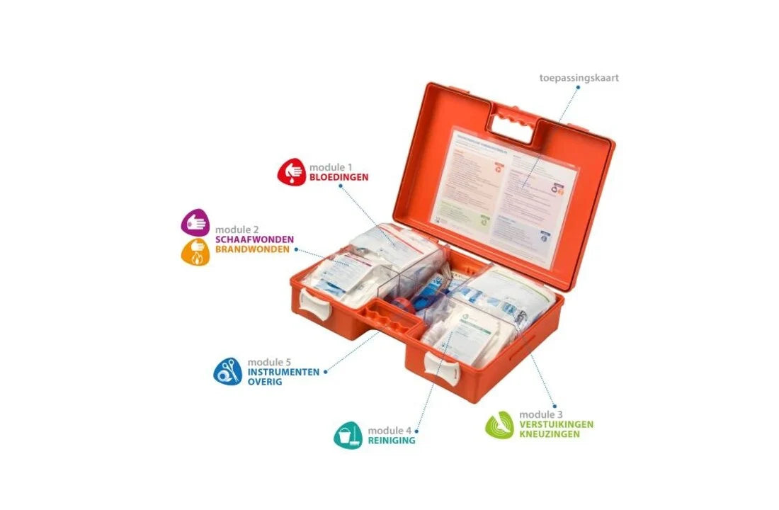 HEKA Verbanddoos Multi Flex Organizer incl. losse modules