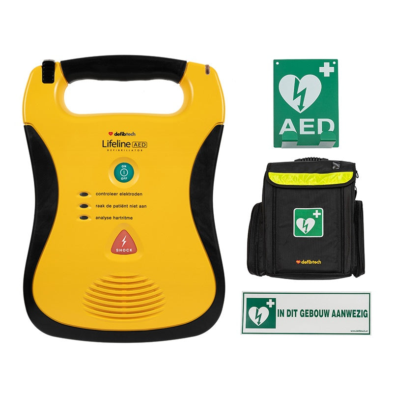 Defibtech Lifeline AED Combipakket Binnen